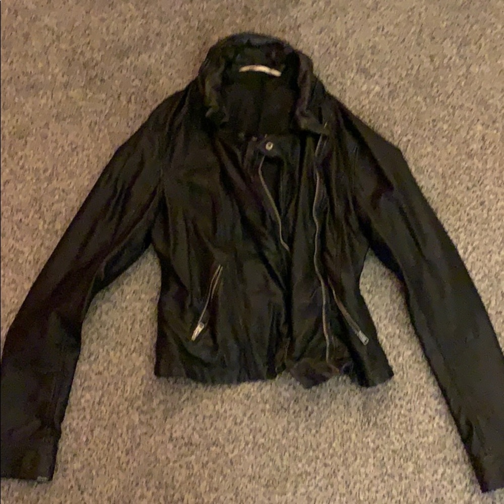 Leather jacket